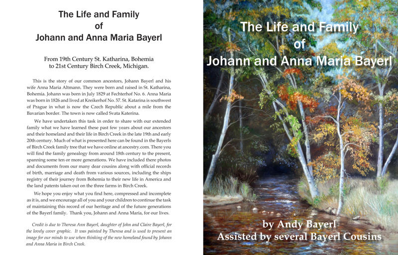 Life and Family of Johann and Anna Maria Bayerl